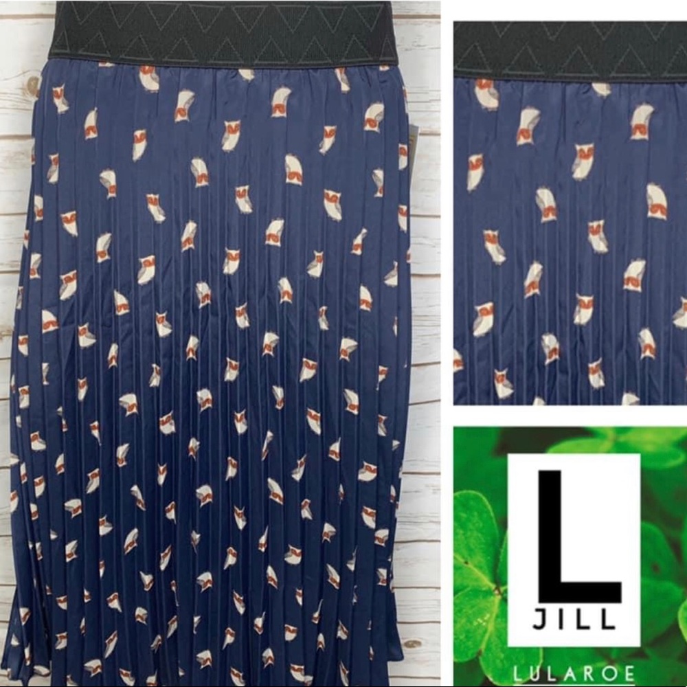 L Jill- pleated skirt